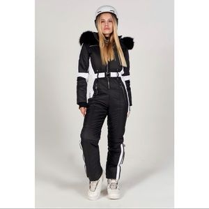 Black-and-White Ski Suit BRAND NEW!